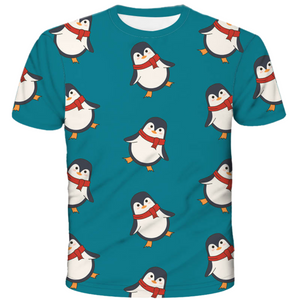 Penguin Christmas Technical T-Shirt - Unisex
