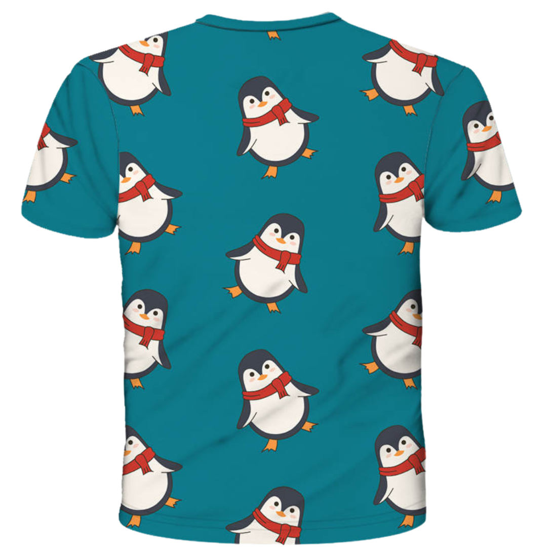 Penguin Christmas Technical T-Shirt - Unisex