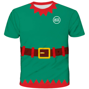 Elf Running Home For Christmas Technical T-Shirt - Unisex