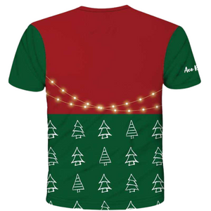 Running on Christmas Cheer Christmas Technical T-Shirt - Unisex