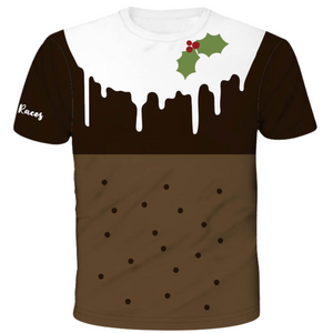 Pudding Drip Christmas Technical T-Shirt - Unisex