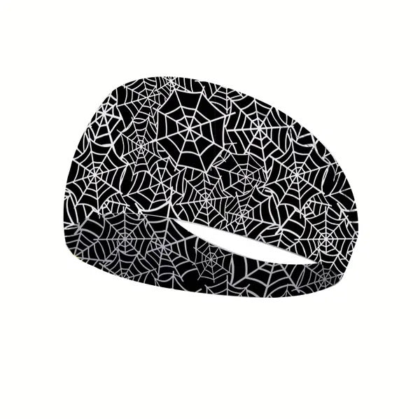 Spider Web Halloween Funky Running Active Headband