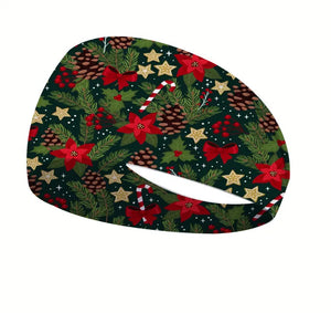 **PRE-ORDER** Festive Garland Christmas Tree Active Running Headband