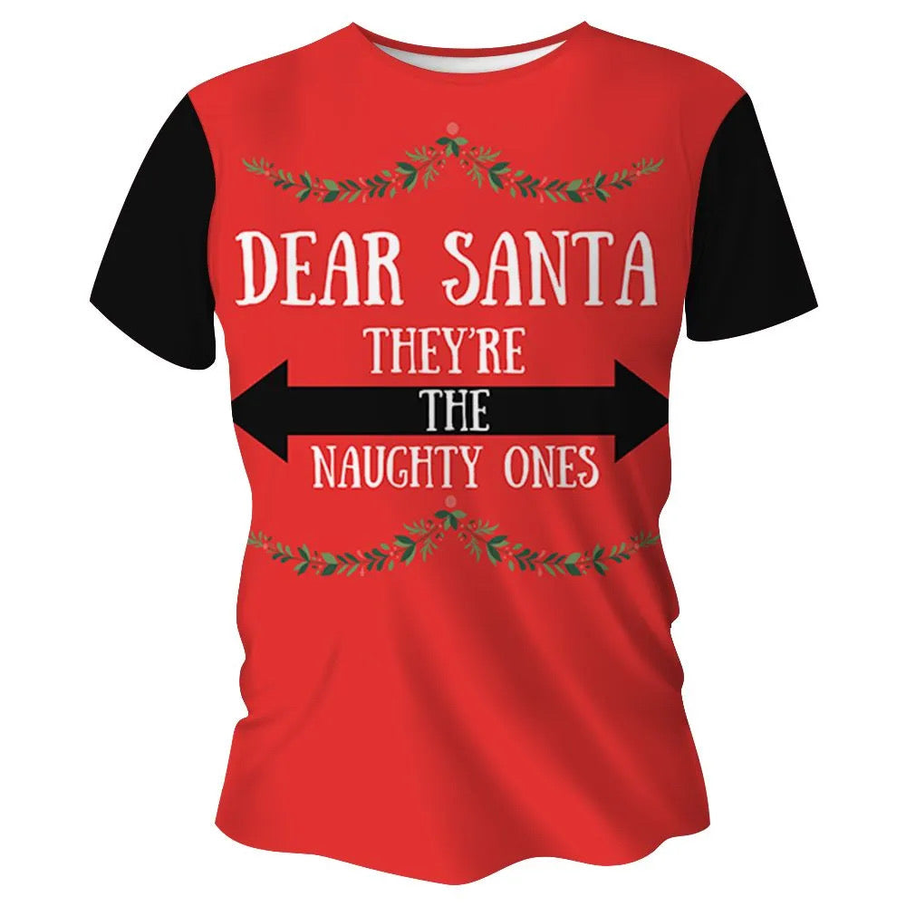 **PRE-ORDER** Dear Santa Funny Christmas Technical Running T-Shirt - Unisex