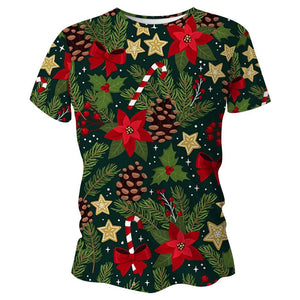 **PRE-ORDER** Festive Garland Christmas Technical Running T-Shirt - Unisex