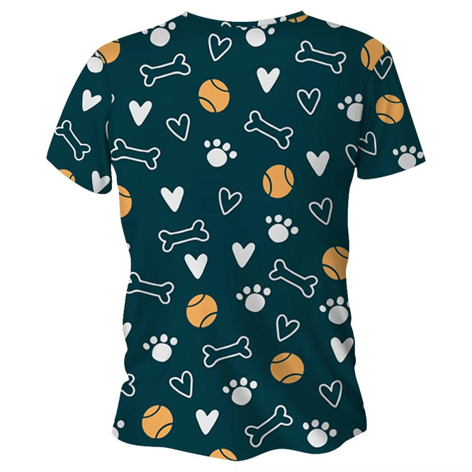 My Coach Has A Tail Dogs Funny Technical Running T-Shirt - Unisex