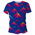 Vivid Peaks Funky Technical Running T-Shirt - Unisex