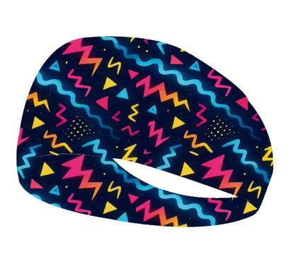 Running Off The Crazy Funky Running Active Headband