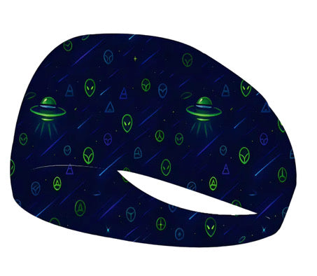 Chased By Aliens Funky Running Active Headband