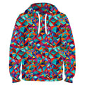 Mosaic Funky Technical Sports Running Hoodie - Unisex
