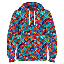 Load image into Gallery viewer, Mosaic Funky Technical Sports Running Hoodie - Unisex
