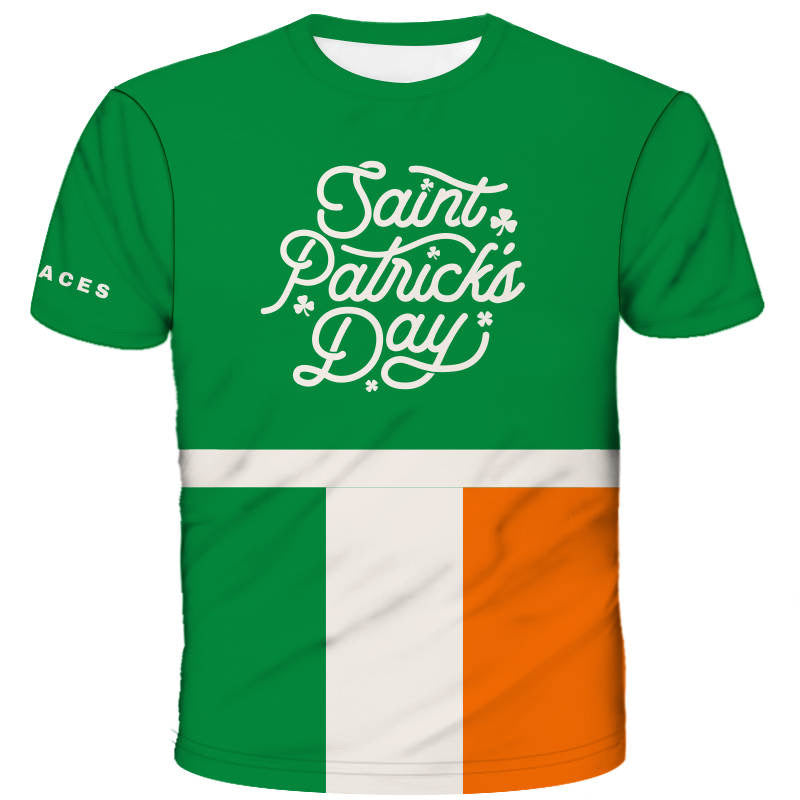Saint Patricks Day Technical Running T-Shirt - Unisex