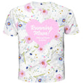 Mums Miles of Peace Funny Technical Running T-Shirt - Unisex
