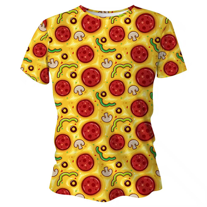 Pizza Funky Technical Running T-Shirt - Unisex