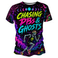 Chasing PB’s and Ghosts Halloween Funny Technical Running T-Shirt - Unisex