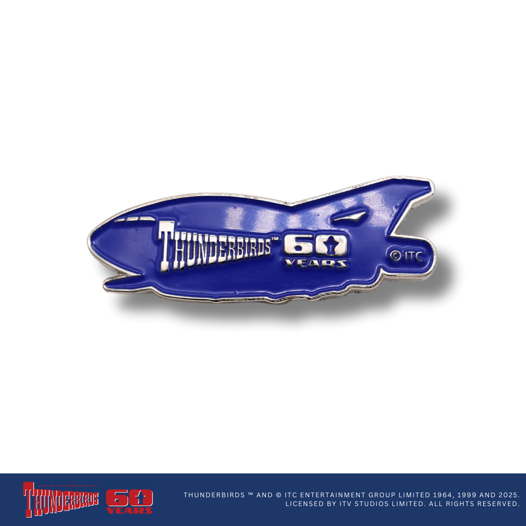 Thunderbirds 60th Anniversary Pin Badge