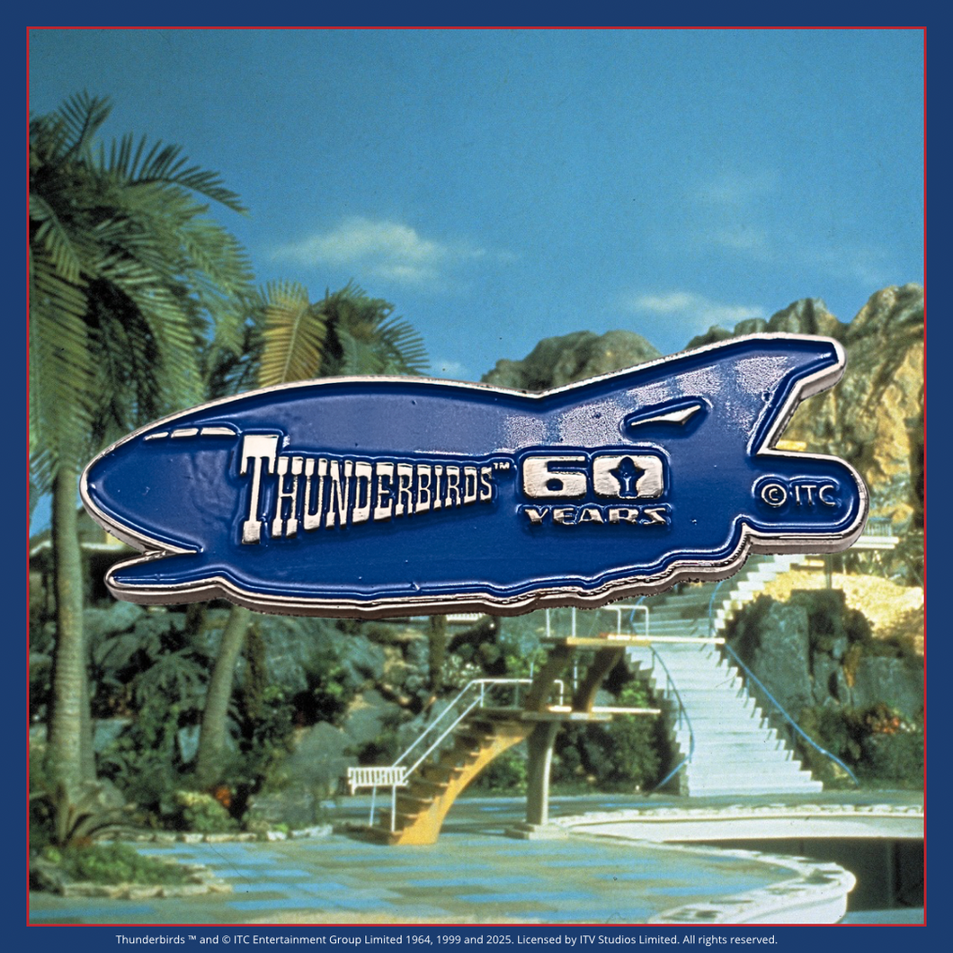 Thunderbirds 60th Anniversary - Metal Pin Badge