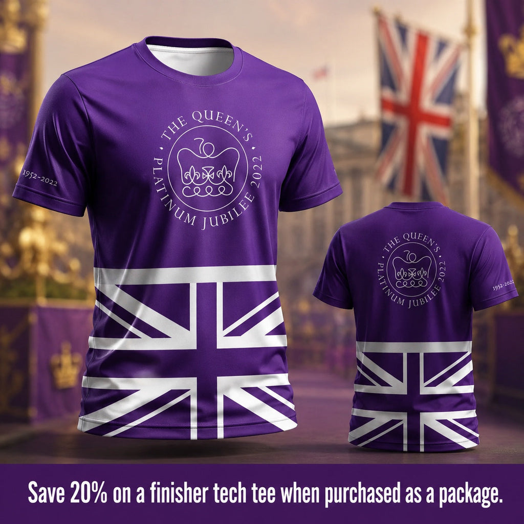 The Platinum Jubilee Finisher T-Shirt lifestyle image