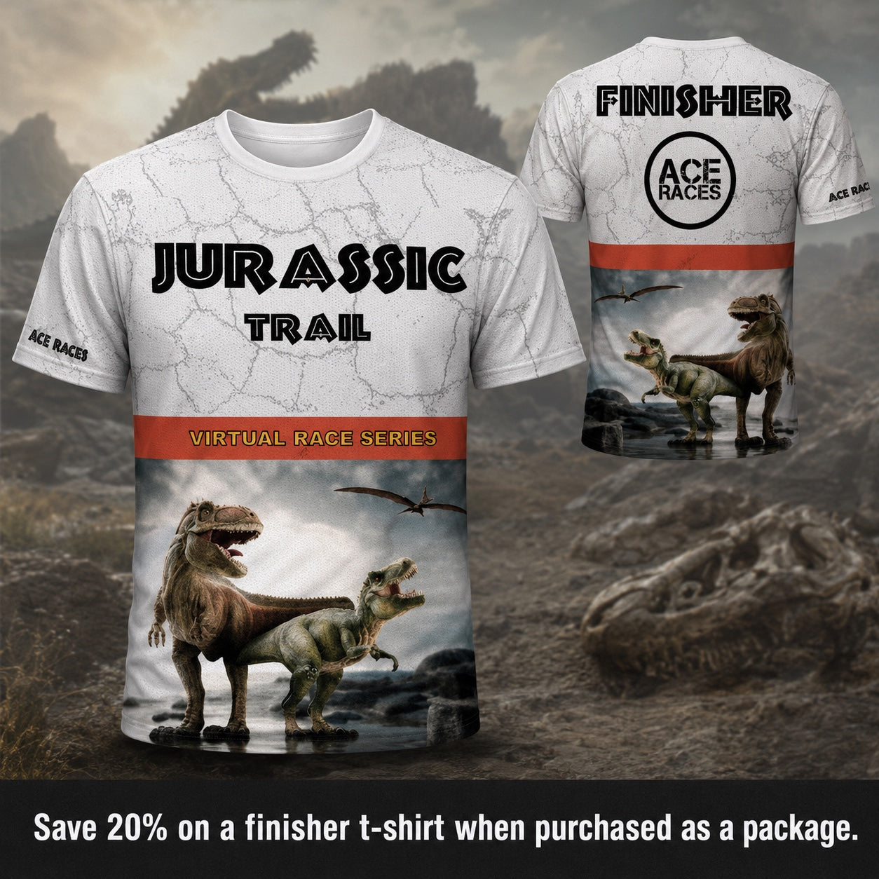 Jurassic Trail Finisher T-Shirt lifestyle image