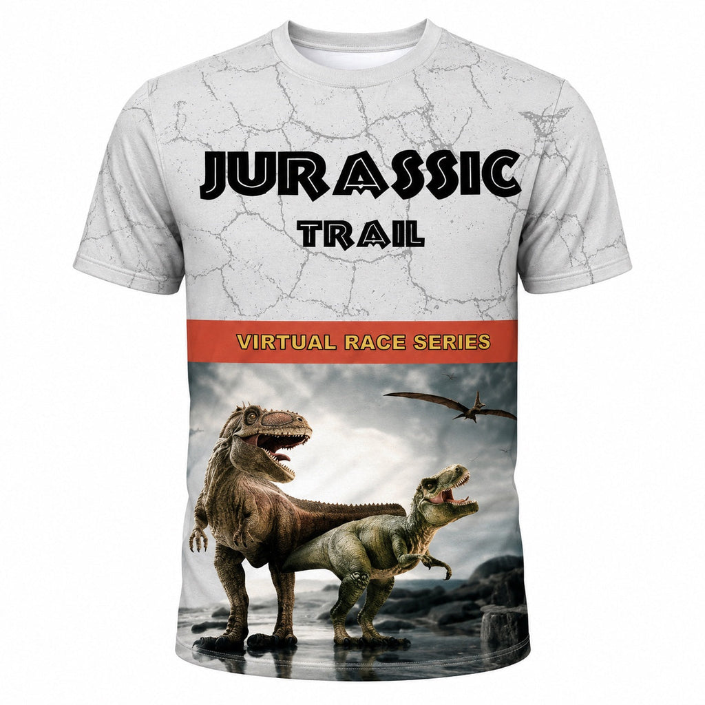 Jurassic Trail Finisher T-Shirt single front image