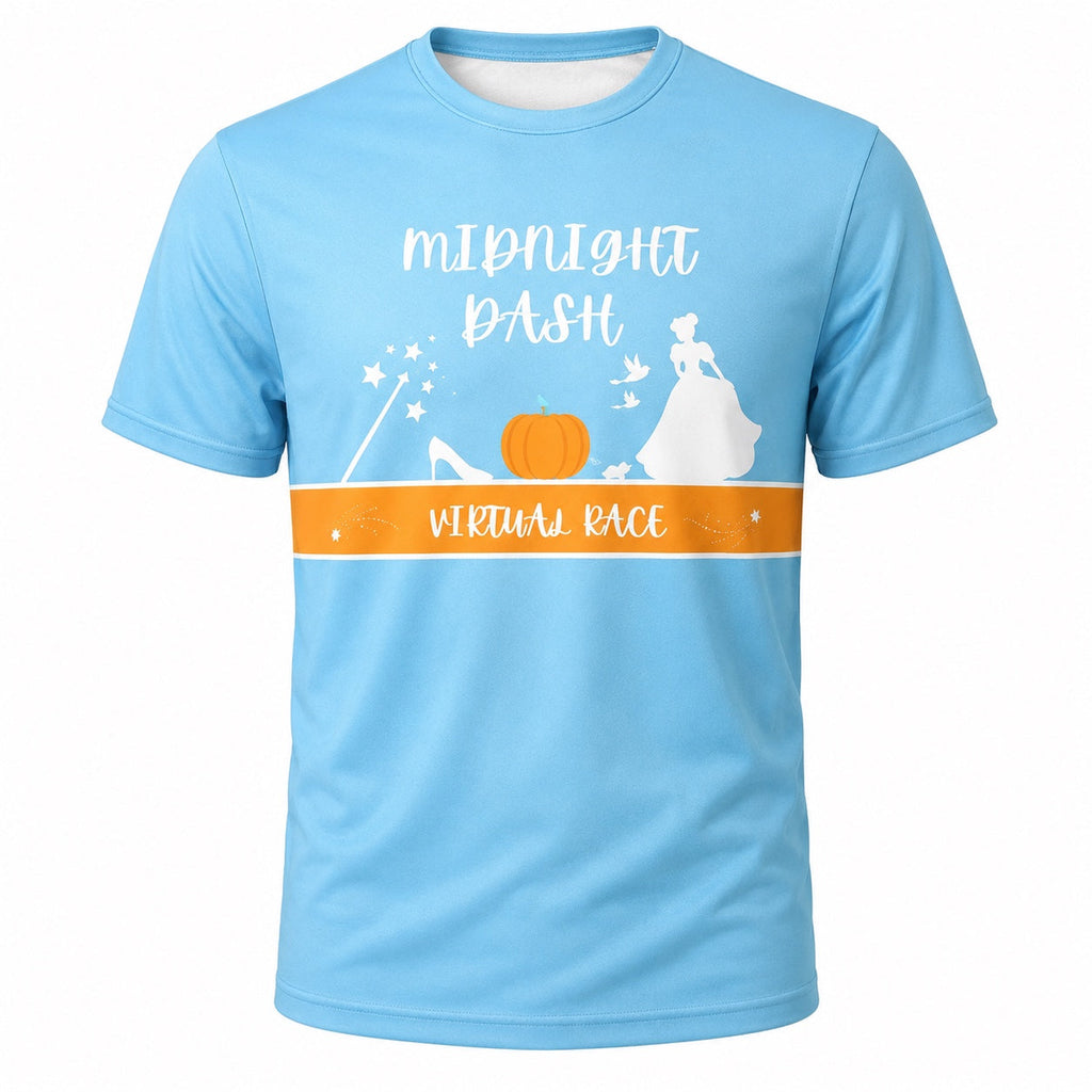 Midnight Dash Virtual Race Finisher T-Shirt single front image