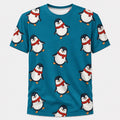 Penguin Christmas Technical T-Shirt - Unisex front product image