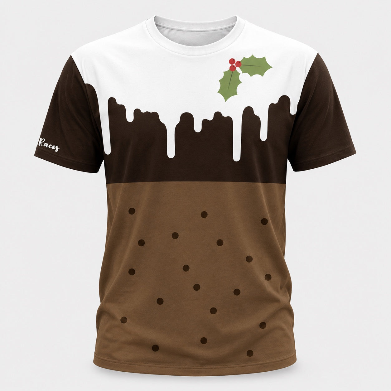 Pudding Drip Christmas Technical T-Shirt main product image