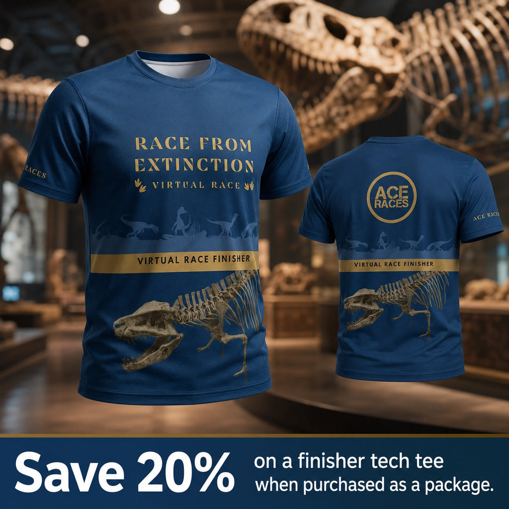 Race from Extinction Finisher T-Shirt lifestyle image