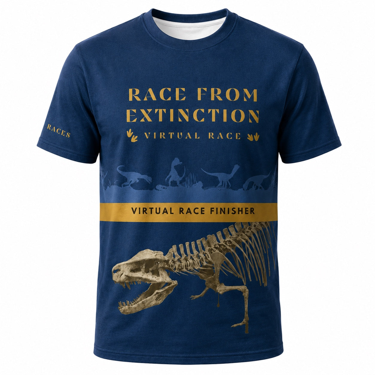 Race from Extinction Finisher T-Shirt single front image