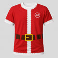 Runderful Santa Christmas Technical T-Shirt - Unisex front product image