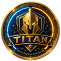 Titan 10km transparent digital challenge badge