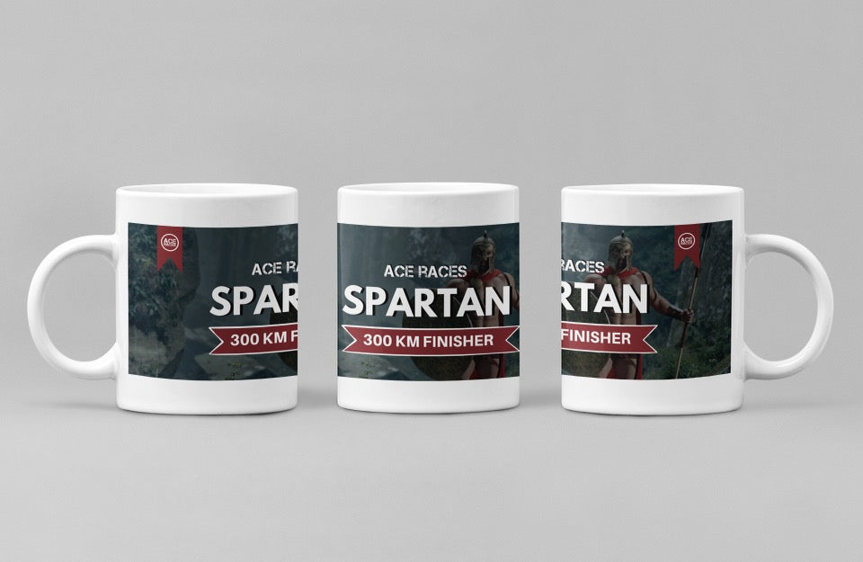 Virtual 300km Spartan - Finishers Mug