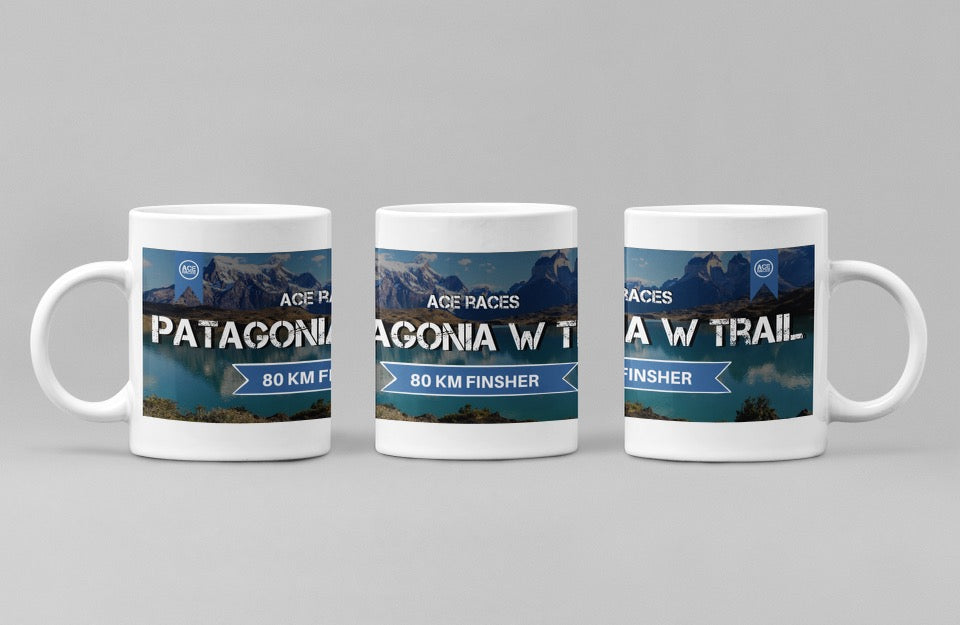 Virtual 80km Patagonia W Trail - Finishers Mug