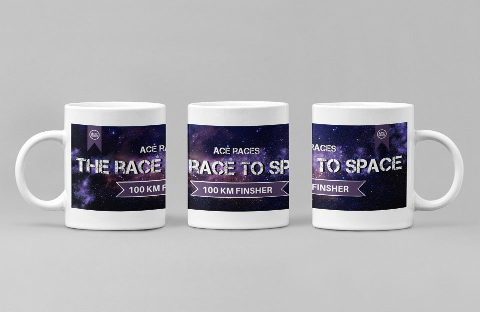 Virtual 100km Race to Space - Finishers Mug