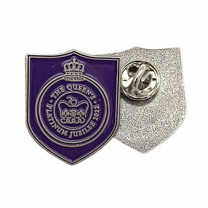The Platinum Jubilee - Metal Pin Badge