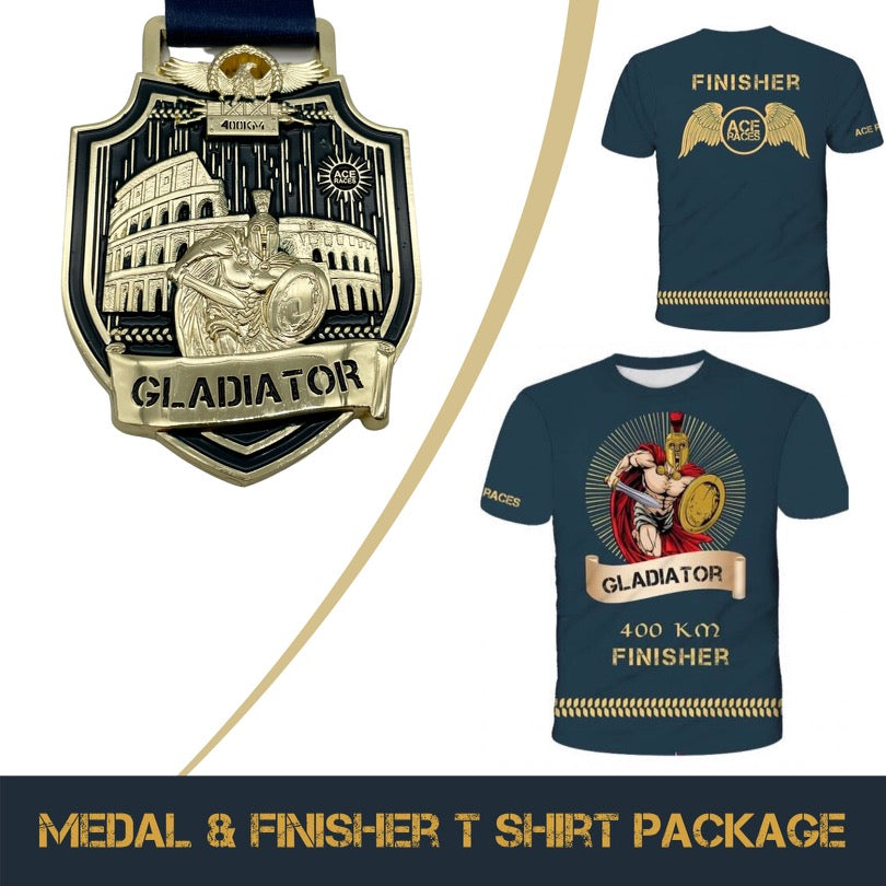 Gladiator Virtual Challenge - 400km