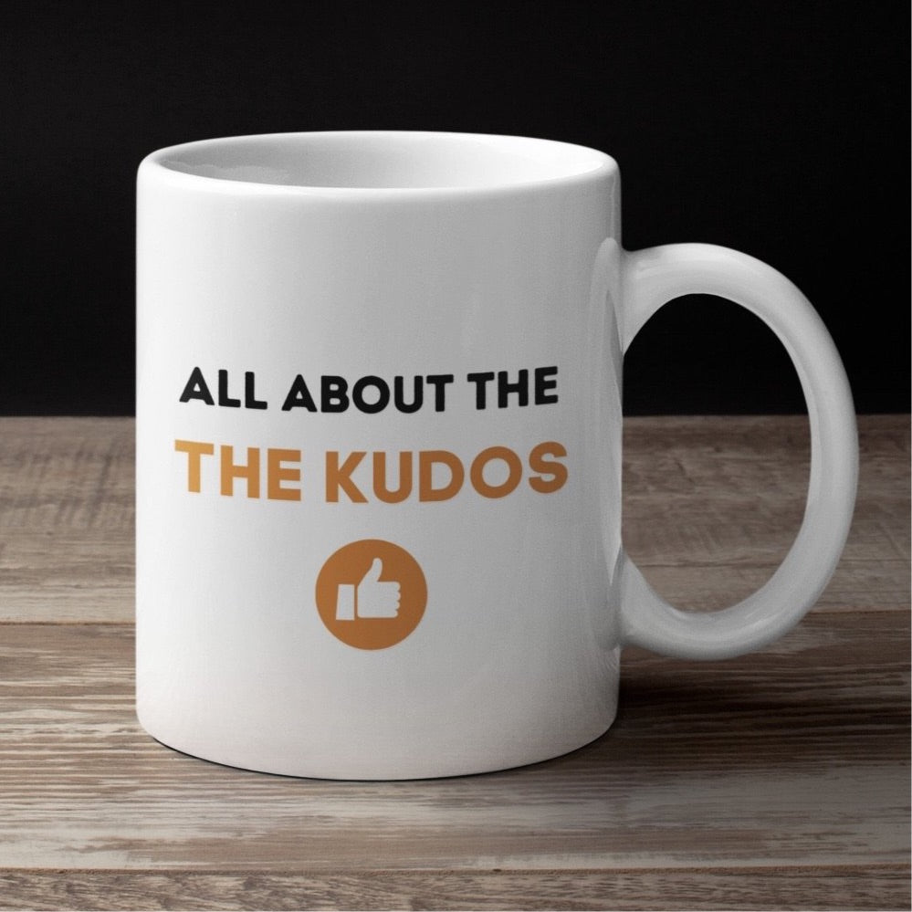 Cycling Mug - Cycling Gift - ‘All about the Kudos’ Mug