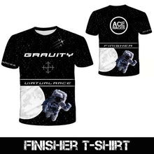 Load image into Gallery viewer, Gravity Virtual Race - Finisher T-Shirt
