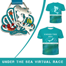 Load image into Gallery viewer, Under The Sea Mermaid Virtual Race - Marathon (42km)
