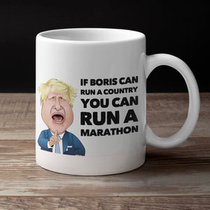 Runner Mug - Runner Gift - ‘Borris Run Marathon’ Mug
