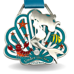 Under The Sea Mermaid Virtual Race - Marathon (42km)