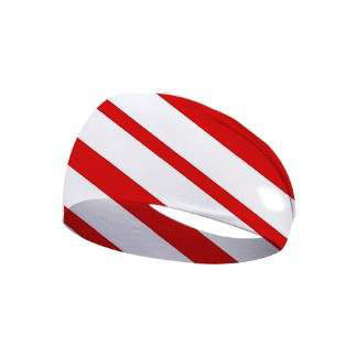 Christmas Candy Cane Active Running Headband