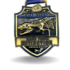 Race from Extinction Dinosaur Virtual Race - Half Marathon (21km)