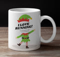 Runner Mug - Runner Gift - "Elf" Christmas Mug