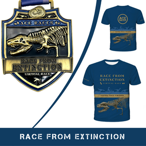 Race from Extinction Dinosaur Virtual Race - Half Marathon (21km)