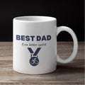 Cycling Mug - Cycling Gift - "Best Dad, Better Cyclist” Mug