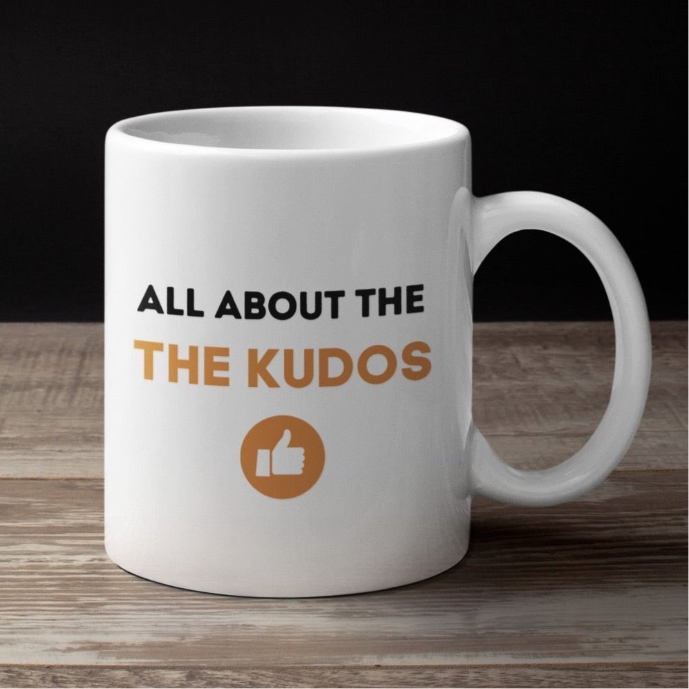 Runner Mug - Runner Gift - ‘All about the Kudos’ Mug