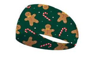 Christmas Gingerbread Active Running Headband