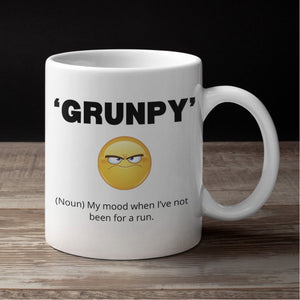 Runner Mug - Runner Gift - "Grunpy" Mug